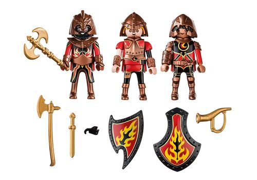 PLAYMOBIL - NOVELMORE: SET DE 3 BANDIDOS DE BURNHAM