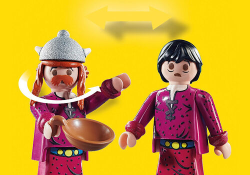 PLAYMOBIL - ASTÉRIX: PANORÁMIX CON EL CALDERO DE LA POCIÓN MÁGICA