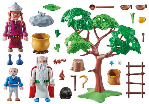 PLAYMOBIL - ASTÉRIX: PANORÁMIX CON EL CALDERO DE LA POCIÓN MÁGICA