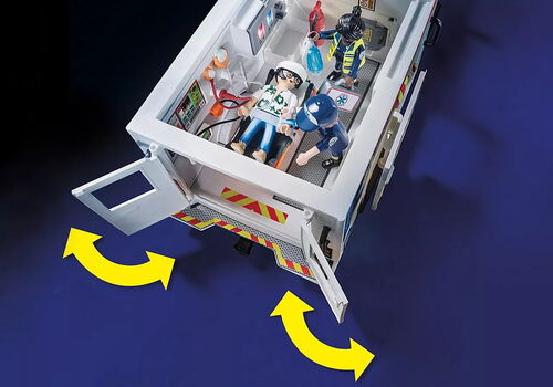 PLAYMOBIL - VEHÍCULO DE RESCATE: US AMBULANCIA
