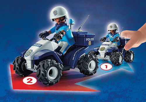 Playmobil Policía - Speed Quad