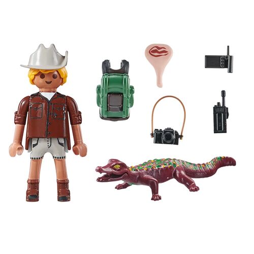 Playmobil - Investigador con Caimán