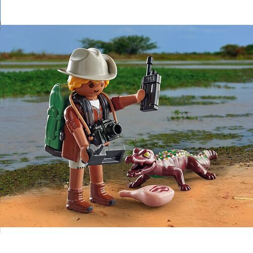 Playmobil - Investigador con Caimán