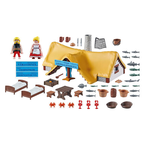 PLAYMOBIL ASTÉRIX - LA CABAÑA DE ORDENALFABETIX