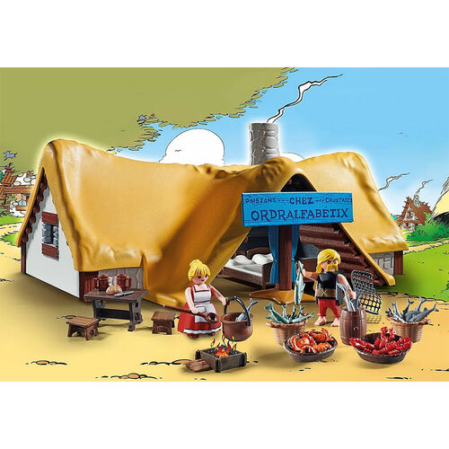 PLAYMOBIL ASTÉRIX - LA CABAÑA DE ORDENALFABETIX