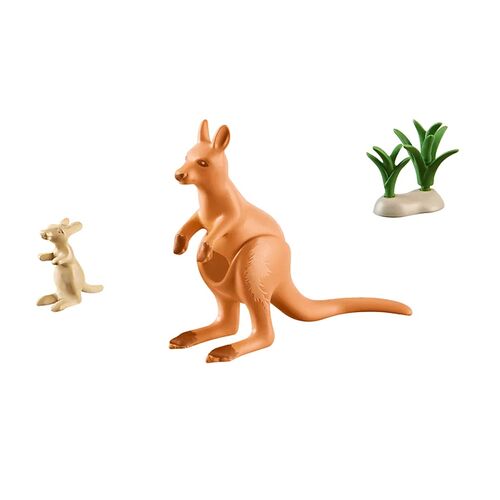 PLAYMOBIL WILTOPIA - CANGURO CON BEBÉ