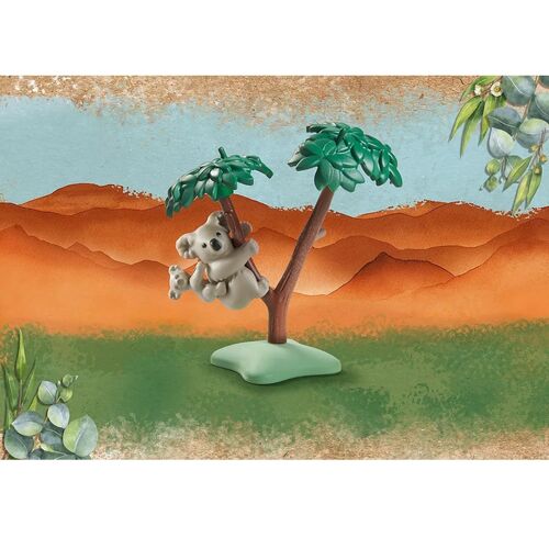 PLAYMOBIL WILTOPIA - KOALA CON BEBÉ