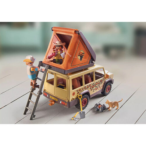 PLAYMOBIL WILTOPIA - VEHÍCULO TODOTERRENO CON LEONES