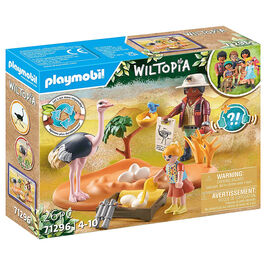 Playmobil Wiltopia - Cuidadores de Avestruces