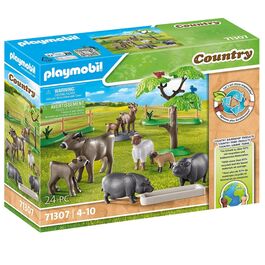 Playmobil Set Animales de Granja