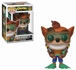 FK33916 Crash Bandicoot S2 POP! Games - Figura Crash con Scuba