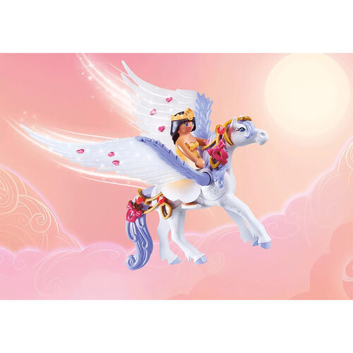 PLAYMOBIL PRINCESS MAGIC - PEGASO CON ARCOÍRIS EN LAS NUBES