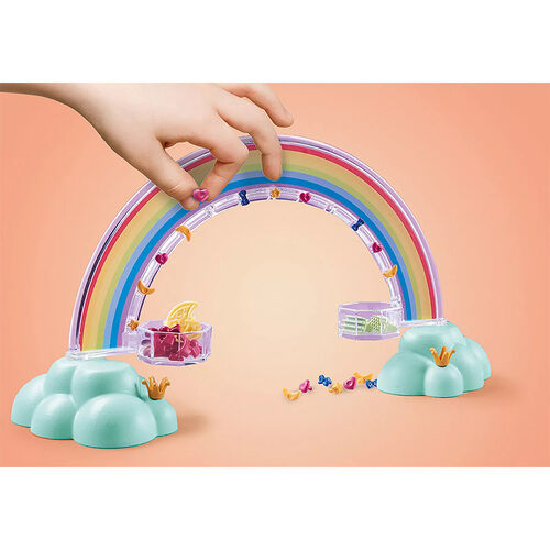 PLAYMOBIL PRINCESS MAGIC - PEGASO CON ARCOÍRIS EN LAS NUBES
