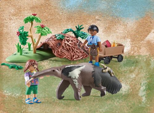 PLAYMOBIL - WILTOPIA: CUIDADO DEL OSO HORMIGUERO