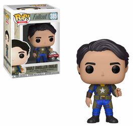 FK33997 Fallout Pop! Games - Figura Vault Dweller con Mentats - Exclusivo
