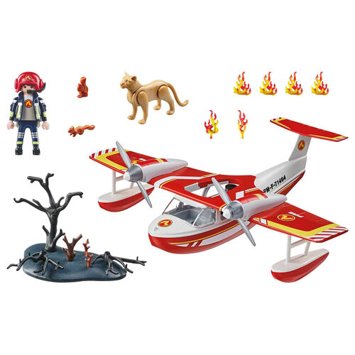 PLAYMOBIL - HIDROAVIÓN DE BOMBEROS