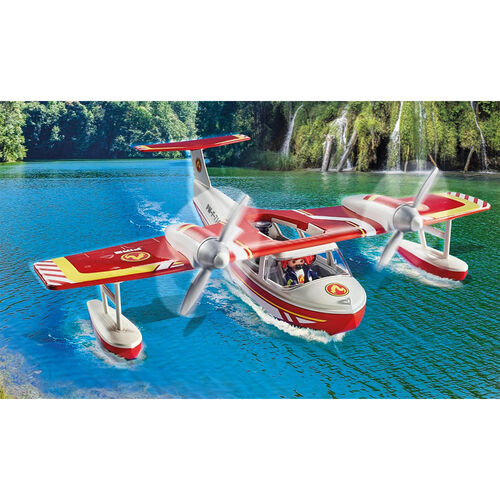 PLAYMOBIL - HIDROAVIÓN DE BOMBEROS