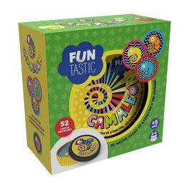 IMAGILAND - JUEGO DE CARTAS REDONDAS CAMALEÓN CON CAJA