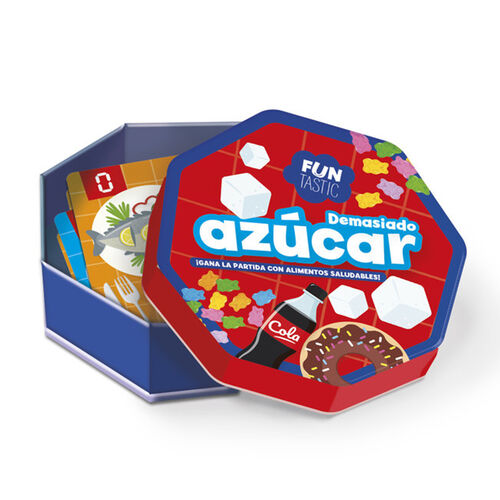 IMAGILAND - JUEGO DE CARTAS DEMASIADO AZÚCAR (CAJA METÁLICA) CON CAJA