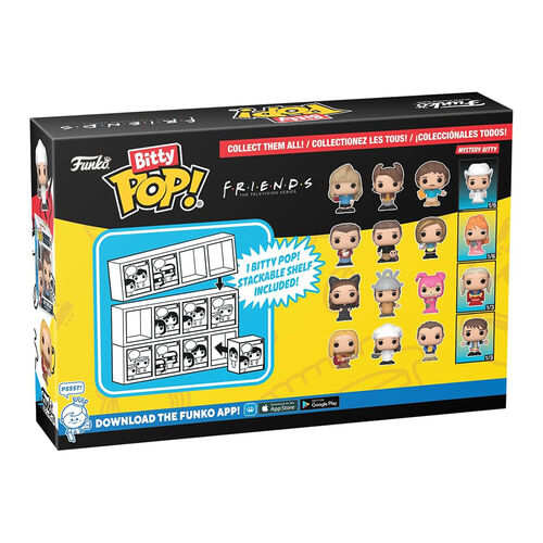 FUNKO BITTY POP! FRIENDS - RACHEL GREEN, CHANDLER BING, ROSS GELLER Y ¿?