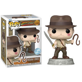 FUNKO POP! INDIANA JONES CON LÁTIGO EXCLUSIVO