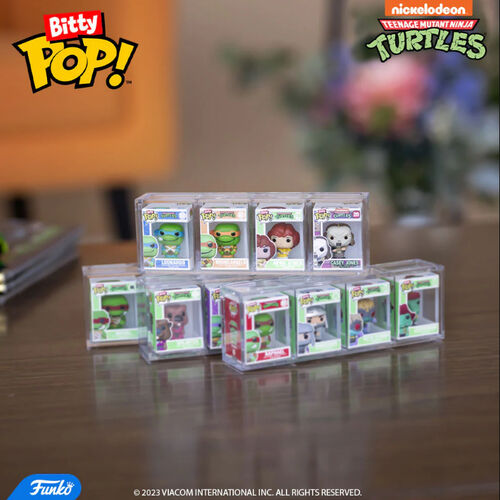 FUNKO POP! LAS TORTUGAS NINJA - RAPHAEL, SPLINTER, ROCKSTEADY Y ¿?