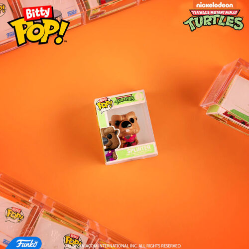 FUNKO POP! LAS TORTUGAS NINJA - RAPHAEL, SPLINTER, ROCKSTEADY Y ¿?