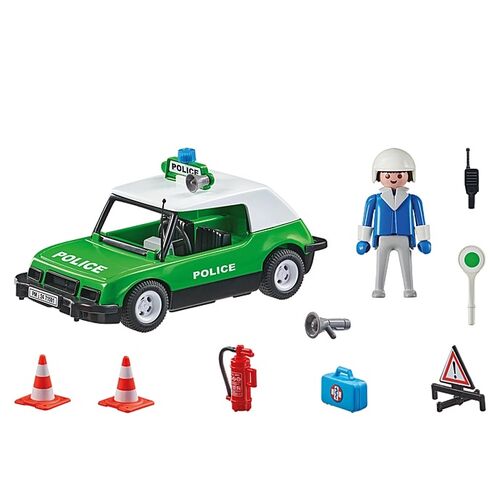 PLAYMOBIL - COCHE POLICÍA CLÁSICO