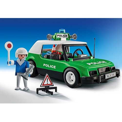 PLAYMOBIL - COCHE POLICÍA CLÁSICO