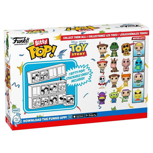 FUNKO BITTY POP! TOY STORY - JESSIE, PERDIGÓN, HAMM Y ¿?