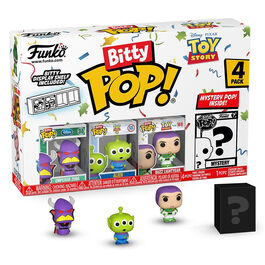 FUNKO BITTY POP! TOY STORY - ZURG, ALIEN, BUZZ LIGHTYEAR Y ¿?