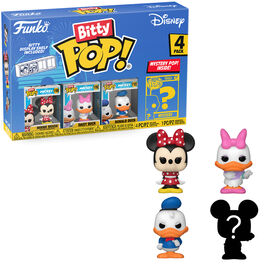 Funko Bitty Pop! Mickey y sus Amigos - Minnie, Daisy, Donald y ¿?