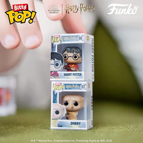 FUNKO BITTY POP! HARRY POTTER - LORD VOLDEMORT, DRACO MALFOY, BELLATRIX LESTRANGE Y ¿?