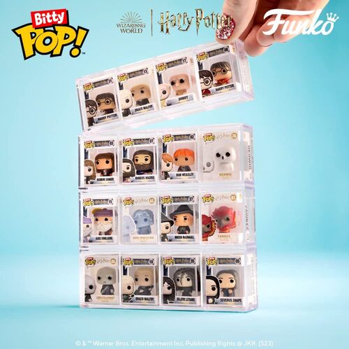 FUNKO BITTY POP! HARRY POTTER - LORD VOLDEMORT, DRACO MALFOY, BELLATRIX LESTRANGE Y ¿?