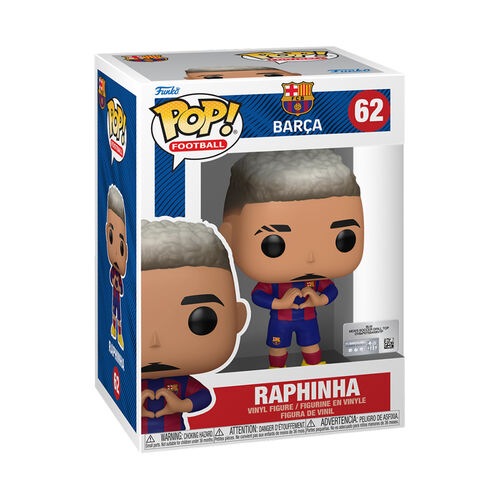FUNKO POP! FÚTBOL: FC BARCELONA - RAPHINHA