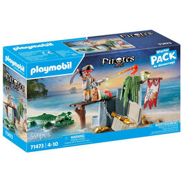 PLAYMOBIL - PIRATA CON CAIMÁN