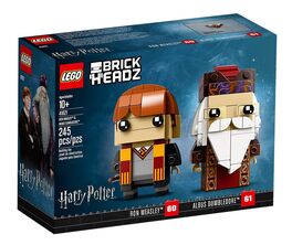 LE41621 Ron Weasley? & Albus Dumbledore? LEGO® BrickHeadz®