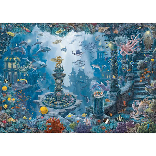 RAVENSBURGER ESCAPE PUZZLE KIDS - EN EL REINO SUBMARINO 368 PIEZAS