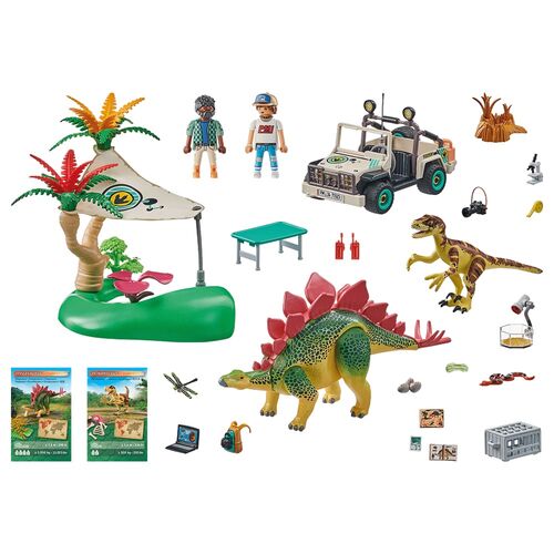 PLAYMOBIL DINOS - CAMPAMENTO DE INVESTIGACIÓN CON DINOSAURIOS