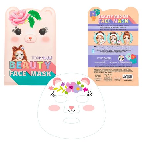 TOP MODEL MASCARILLA FACIAL ANIMAL BEAUTY AND ME