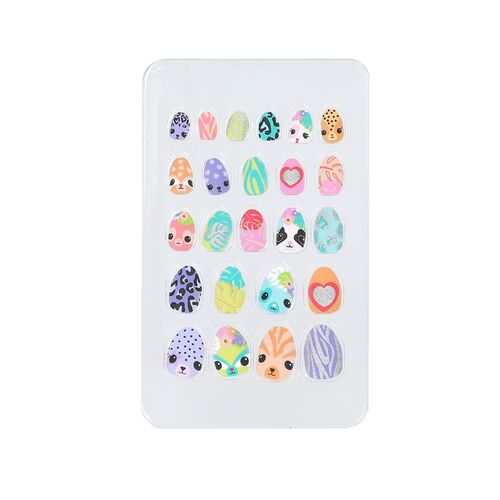 TOP MODEL UÑAS ARTIFICIALES PUNTIAGUDAS ANIMALES BEAUTY AND ME