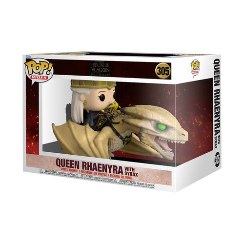 FUNKO POP! RIDES: LA CASA DEL DRAGÓN S2 - RHAENYRA CON SYRAX