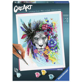 RAVENSBURGER CREART KIT PINTURA BOHO LEÓN