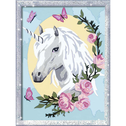 RAVENSBURGER CREART KIT PINTURA RETRATO DE UNICORNIO