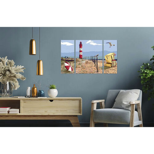 RAVENSBURGER CREART KIT PINTURA TRÍPTICO DE PLAYA DEL NORTE