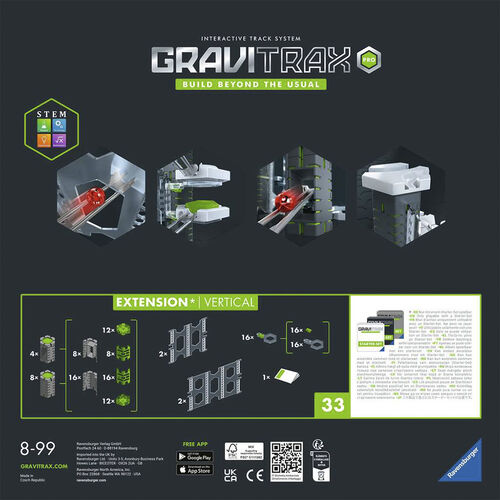 RAVENSBURGER GRAVITRAX PRO EXTENSION VERTICAL 23