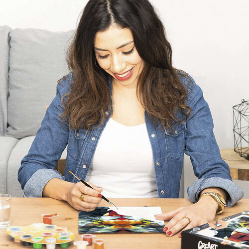 RAVENSBURGER CREART KIT PINTURA TIGRE DE POLÍGONOS