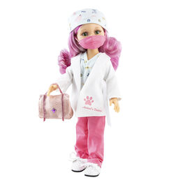 AMIGAS HOBBIES - MUÑECA ESME VETERINARIA 32 CM