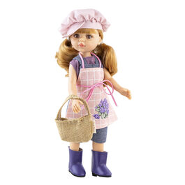 AMIGAS HOBBIES - MUÑECA IRENE FLORISTA 32 CM