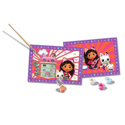 RAVENSBURGER CREART KIT PINTURA LA CASA DE MUÑECAS DE GABBY